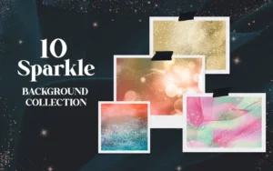 10 Sparkle Background Collection
