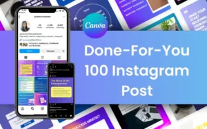 100 Amazing Instagram Post Templates Bundle