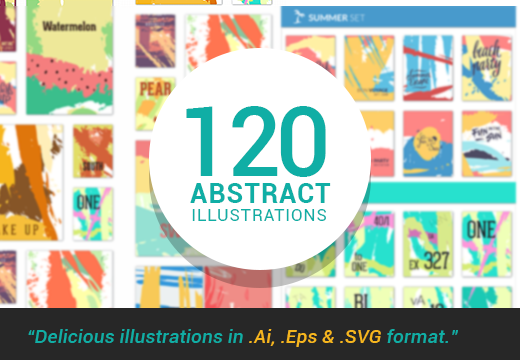 120 Abstract Illustrations