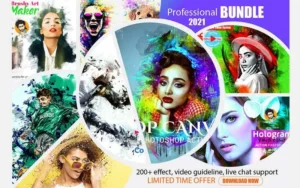 15+ Professional Photoshop Actions Bundle