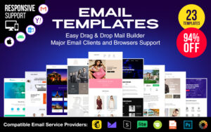 20+ Email Templates Bundle