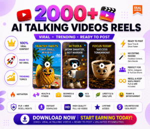 2000+ Viral AI Talking Object Reels Bundle