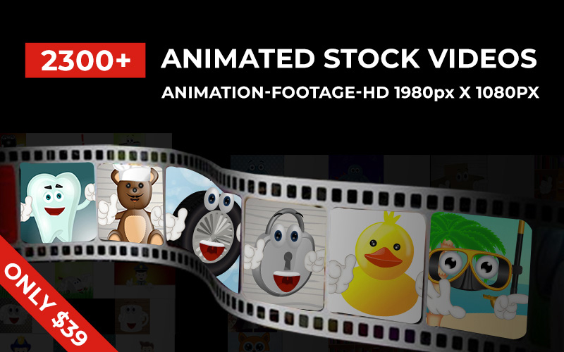 2300+ Animated Stock Videos