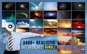 3400+ Realistic Sky Overlays Bundle