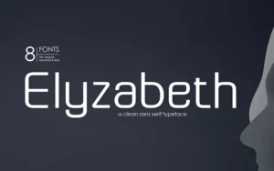 8 Elyzabeth Pro - Font Family