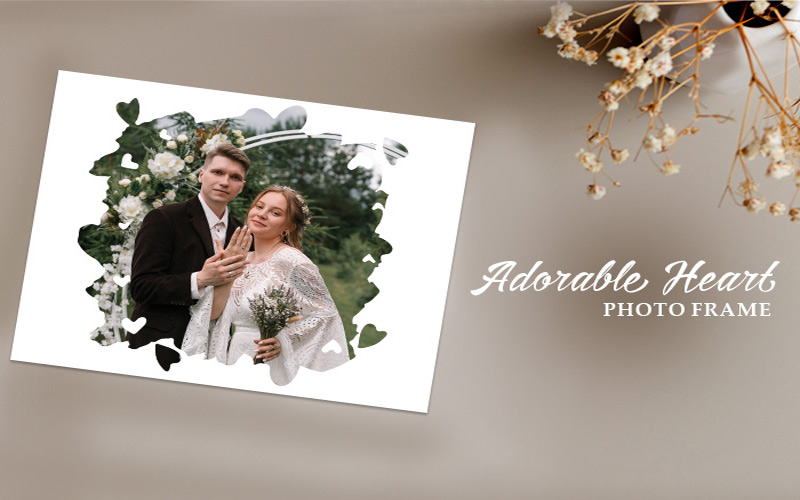 Adorable Heart Photo Frame!