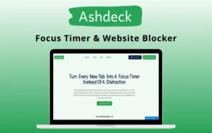Ashdeck - Focus Timer & Website Blocker