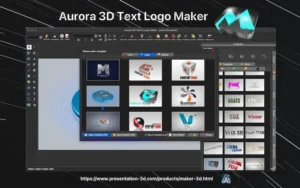 Aurora 3D Logo & Text Maker