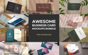 Awesome Business Card Mockup Designs