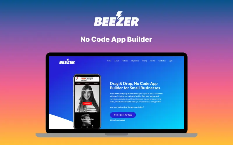 Beezer - No Code App Builder