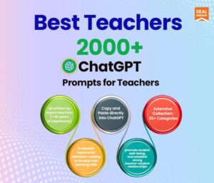 Best Teachers: 2000+ ChatGPT Prompts for Teachers