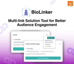 Biolinker: Best customizable bio link page for social media