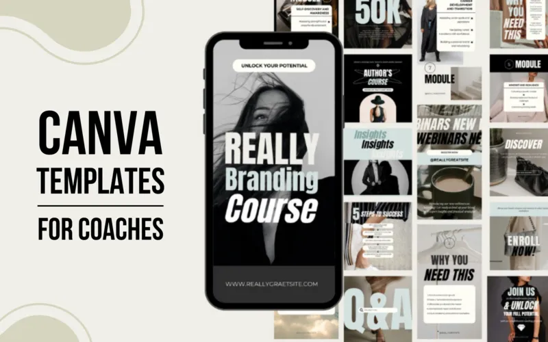 Canva Templates for Coaches With Bonus