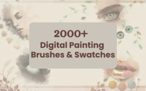 Digital Painting Brushes & Swatches