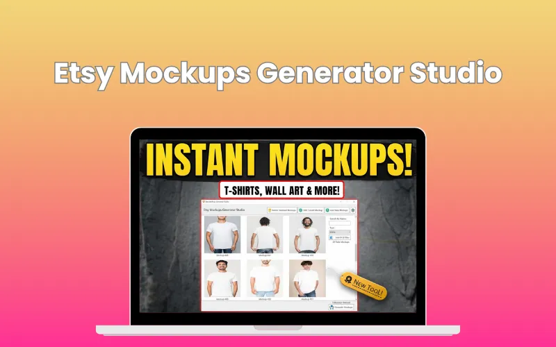 Etsy Mockups Generator Studio