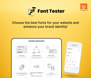 Font Tester: Font selection Tool for Perfect Typography & Brand Identity Enhancement