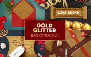 Free Gold Glitter Background Images, Vectors