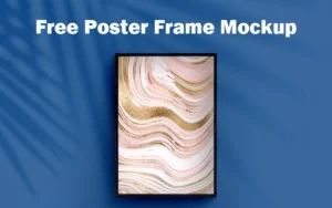 Free Poster Frame Mockup