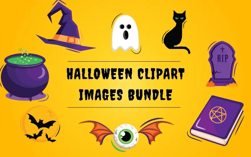 Halloween Clipart Images Bundle