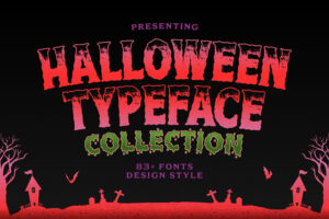 Halloween Typeface Collection
