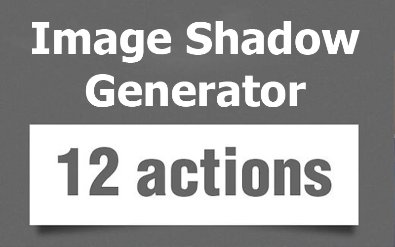 Image Shadow Generator for Web Frames