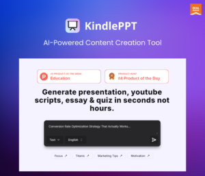 KindlePPT: AI-Powered Content Creation Tool
