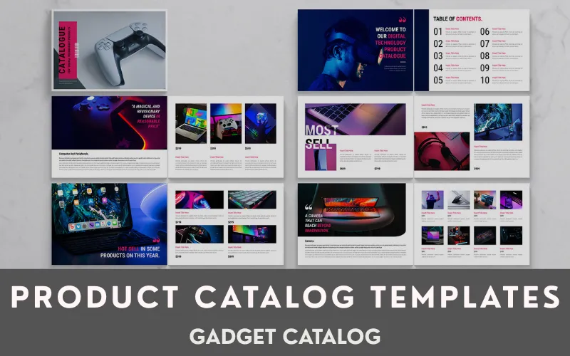 Landscape Product Catalog Templates - Gadget