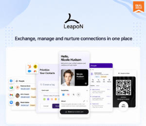 Leapon: Smart Digital Business Card for Modern Professionals