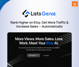 ListsGenie: AI Etsy Search Engine Optimization Tool