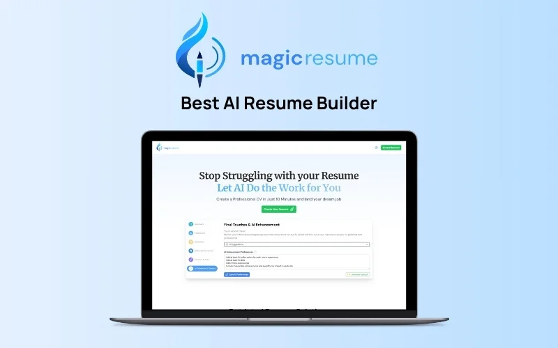 MagicResumeAI - Best AI Resume Builder