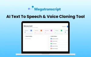 Megatranscript - AI Text To Speech & Voice Cloning Tool