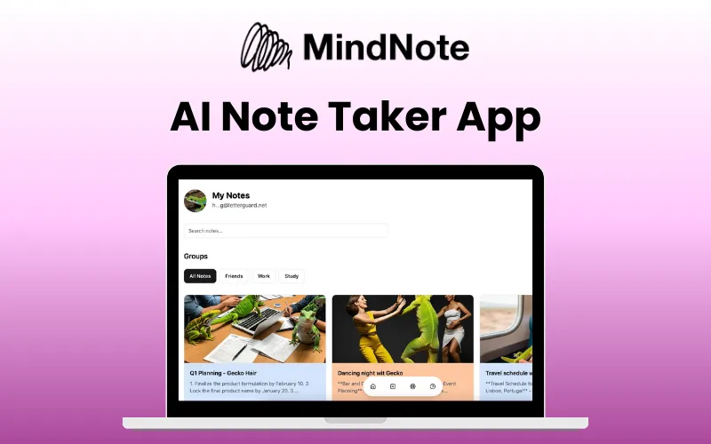 MindNote - AI Note Taker App