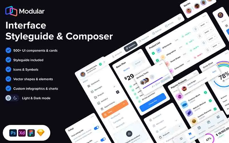 Modular - Interface Visual Composer