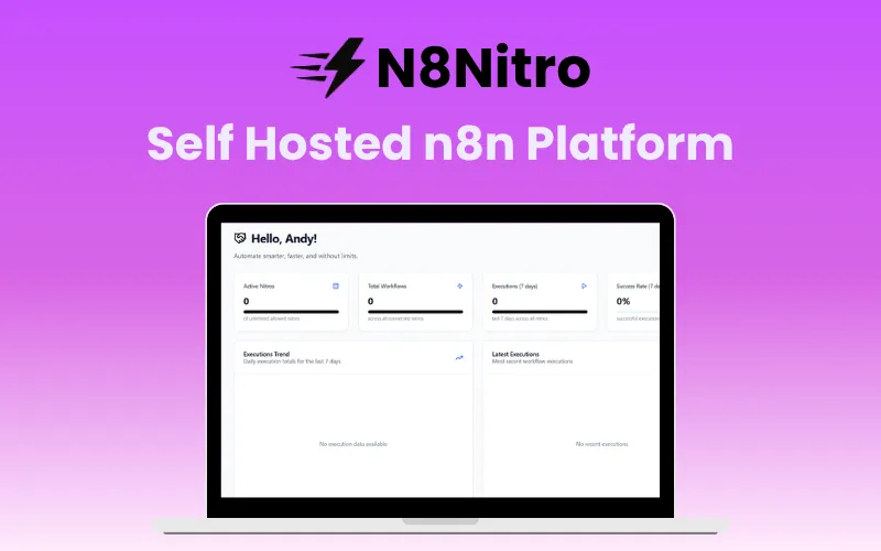 N8Nitro - Self Hosted n8n Platform