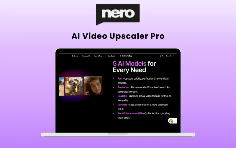 Nero - AI Video Upscaler Pro