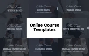 Online Course Templates For Digital Marketing