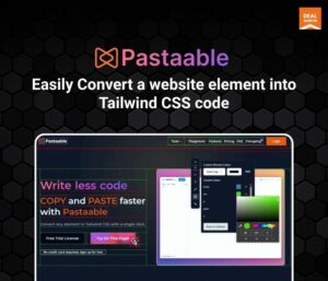 Pastaable: One-Click Tailwind CSS Code Generator Chrome Extension
