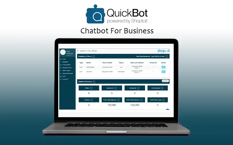 QuickBot - Chatbot For Business