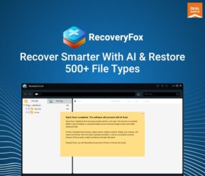 RecoveryFox AI: Fast & Safe Data Recovery Software For Windows