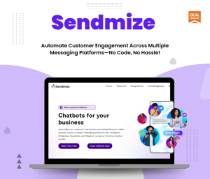 Sendmize: No-Code Chatbot Builder for Streamlined Customer Support