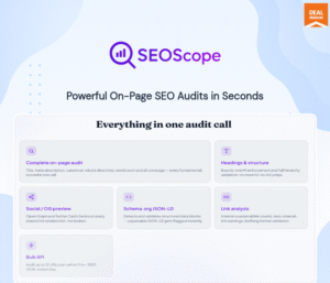 SEOScope: On-Page SEO Audit & Website Optimization Tool