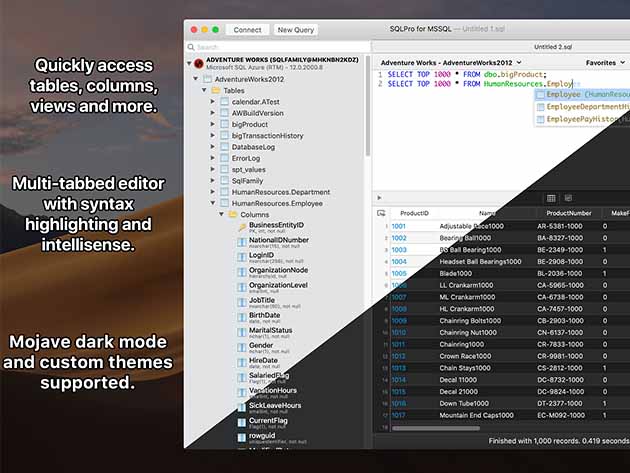 SQLPro for MSSQL (macOS Only)