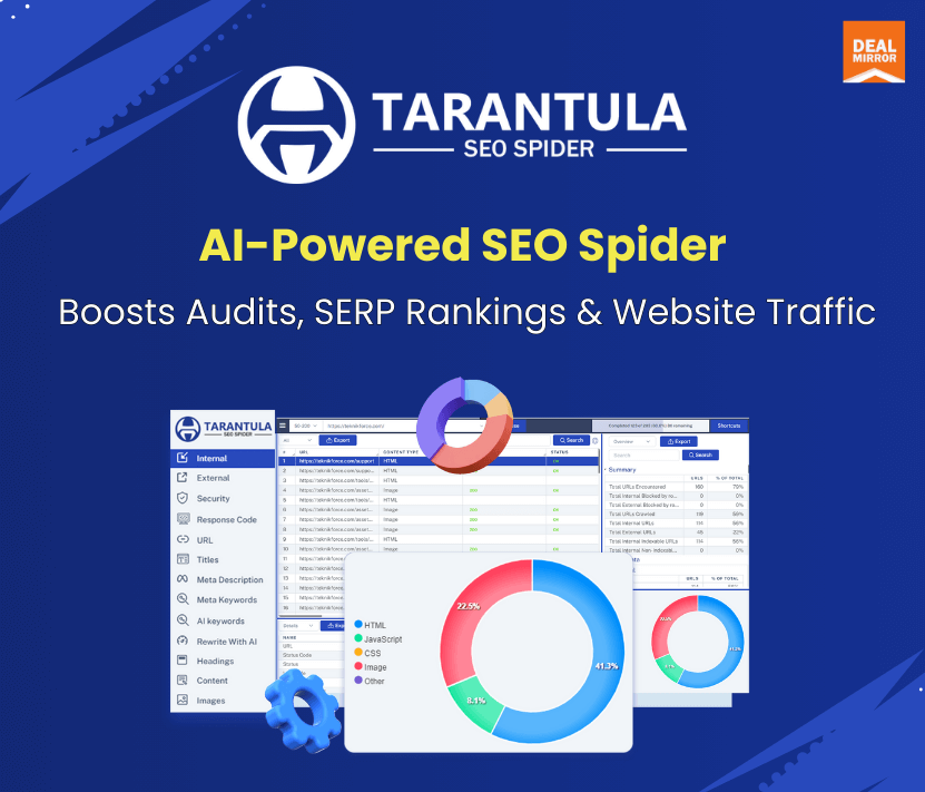 Tarantula SEO Spider: Rank Higher On The SERPs With Higher-Quality SEO