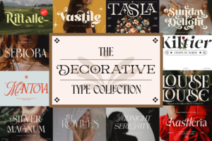The Decorative Type Collection