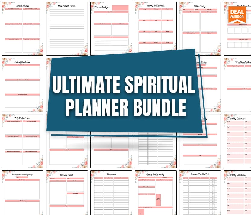 Ultimate Spiritual Planner Bundle