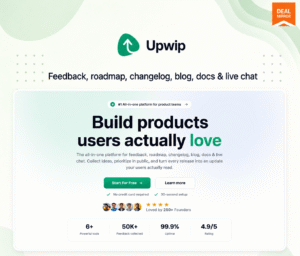 Upwip: All-in-one customer feedback tool