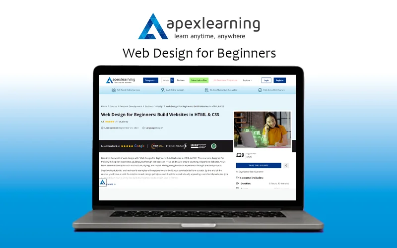 Web Design Course For Beginners: Build Websites in HTML & CSS