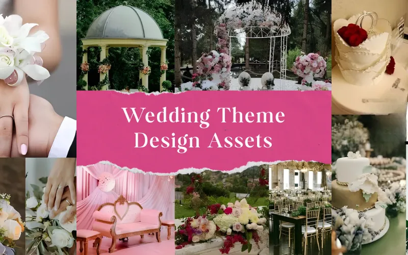 Wedding-Theme Design Assets