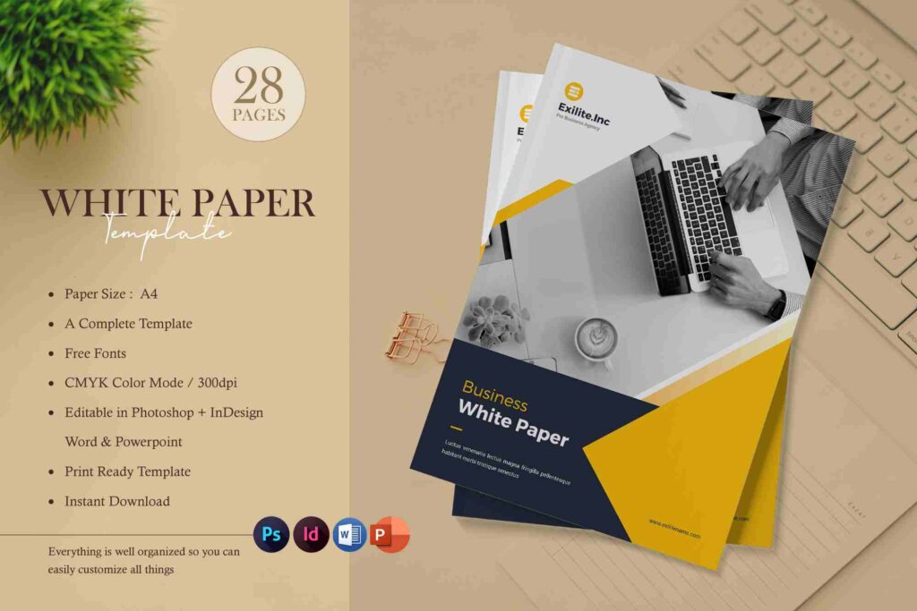 White Paper Template Bundle