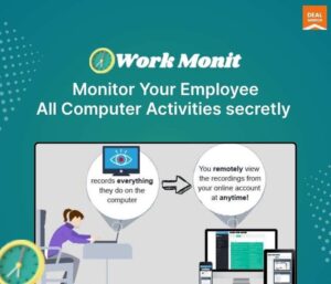 WorkMonit: Track Screens, Time & App Usage on Employees’ Computers